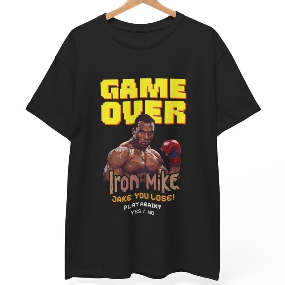 Mike Tyson T-Shirt Iron Mike Vs Jake Paul Shirt